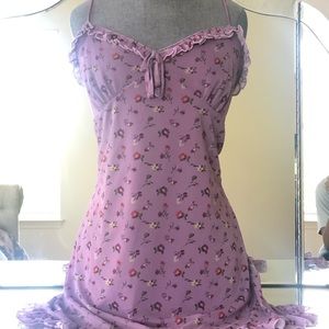 Purple UK urban outfitters mini dress (Size M/L)